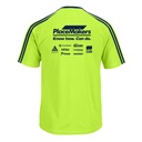 PM Safety DriFit Hi Vis Tee- Yellow/Navy 2026
