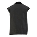 Shell Oilskin Vest - Black/Red