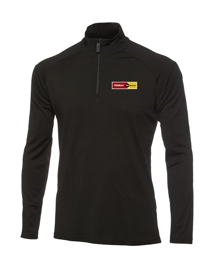 Terra Cat Rental Stores Men's 1/2Zip Merino Jersey