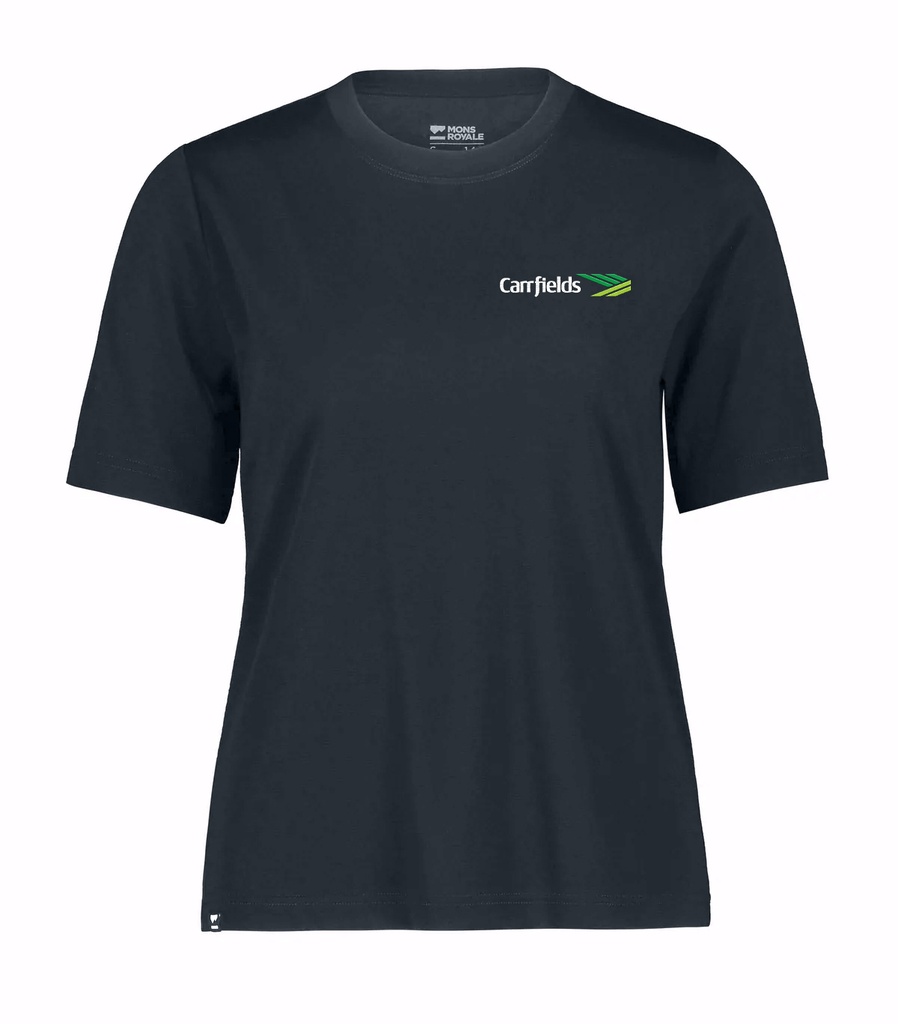 Carrfields MonsRoyale Women's Relaxed Tee-Grey