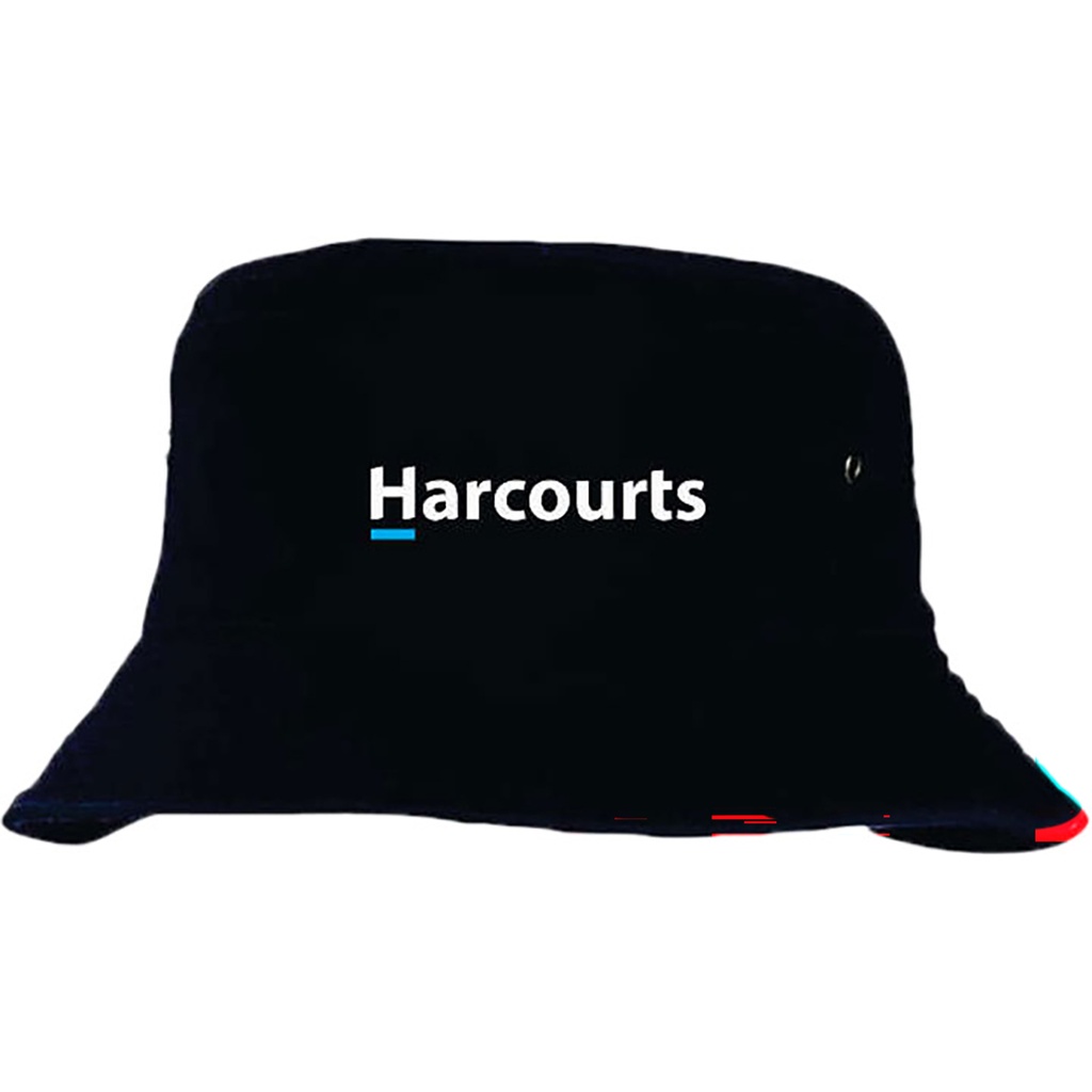 Harcourts Bucket Hat Navy*