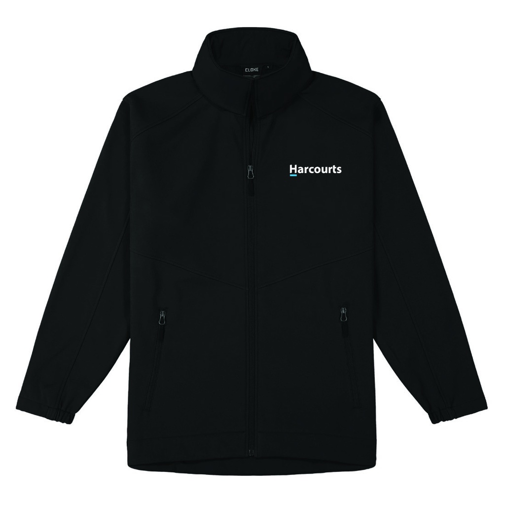 Harcourts Aspiring Softshell Jacket | Black